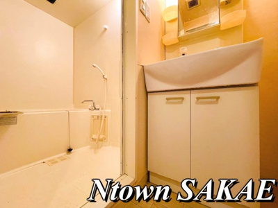 【洗面所】 | カサグランデ新栄 | 明るい洗面所です