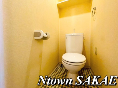 【トイレ】 | カサグランデ新栄 | 清潔感のあるトイレです