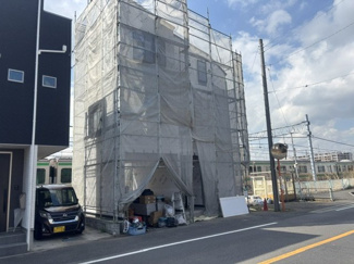 【外観】 | 横浜市戸塚区上倉田町　全1棟 | 現地（3月27日撮影）
