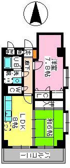 ミレーニア・Mの間取り|※図面と現況が異なる場合は現況優先になります。
