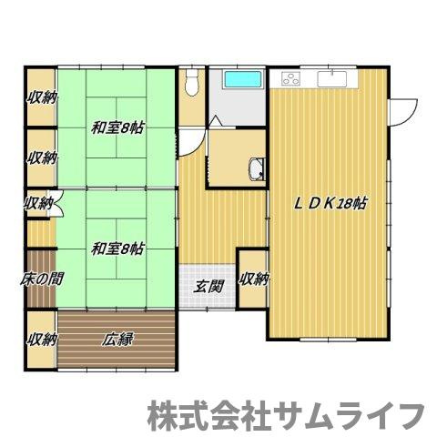 【間取り】 | 川津　戸建て