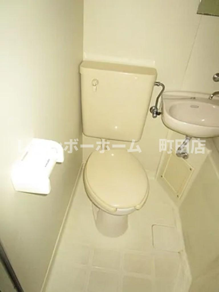 インベストメント忠生※初期費用分割あと払いサービス利用可能物件のトイレ