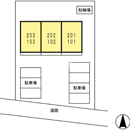 神山ヒルズの区画図