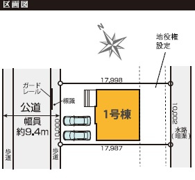 船橋市前原東６丁目１６期の区画図