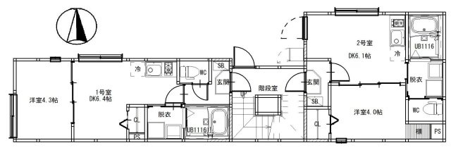 【区画図】 | 千住緑町三丁目2A