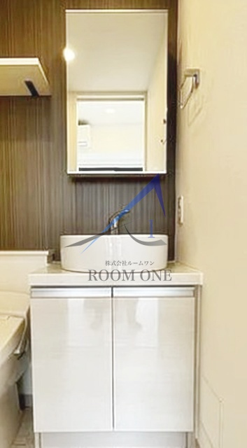 パークアビタシオン麻布十番の洗面所|洗面台です。