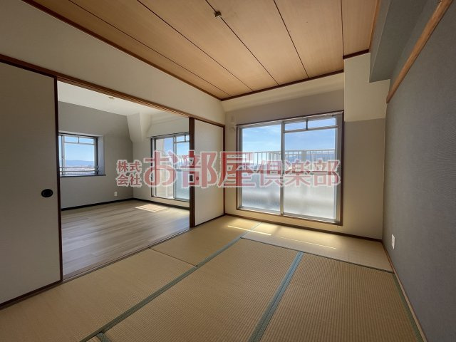 仮)久留米市合川町マンションの和室|和室がひろがる居住スペース
