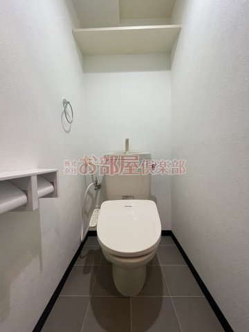 仮)久留米市合川町マンションのトイレ|コンパクトで使いやすいトイレです