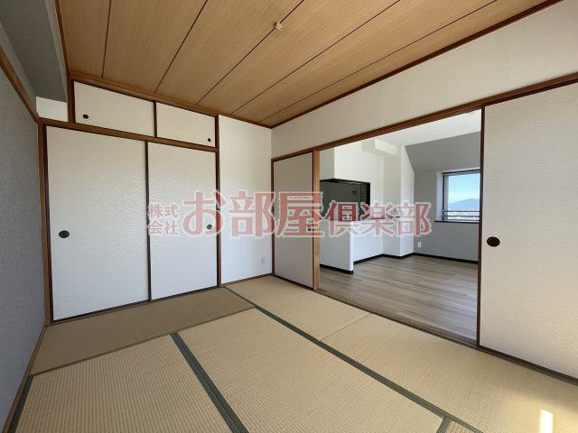 仮)久留米市合川町マンションの和室|和室、ちょっとしたくつろぎスペースにいかがでしょうか
