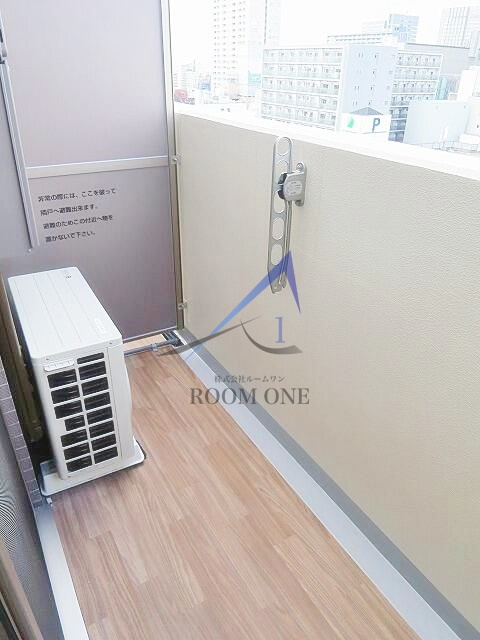 ハーモニーレジデンス錦糸町♯００３のバルコニー|バルコニーです。