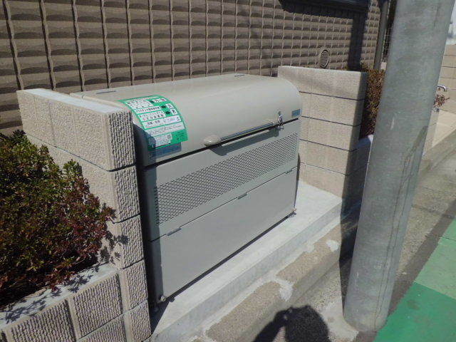 マザーズハンドフラッツのその他共用部分|入居者専用ゴミ置場