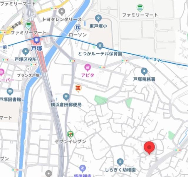 Ｍａｉｓｏｎ　Ｓｏｐｈｉａ　Ｔｏｔｓｕｋａの地図