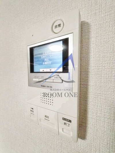 エスジーコート中板橋のセキュリティ|モニター付きインターホンです。