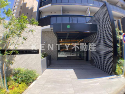 【エントランス】 | ザ・パークハビオ荏原中延駅前 | 落ち着いたエントランスです