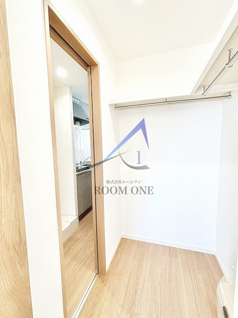 エスパーダひばりが丘の収納|ウォークインクローゼットです。