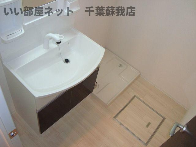 スターテラスの洗面所|スペースが確保できる洗面所です