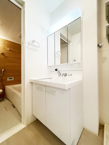 セジュールシンワの洗面所