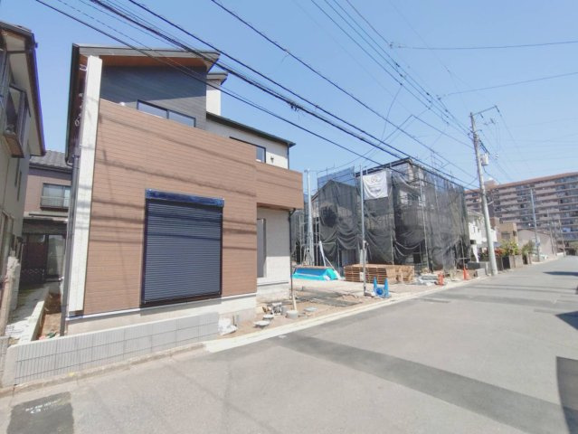 【前面道路含む現地写真】 | 川越市藤原町　新築戸建て　全5棟