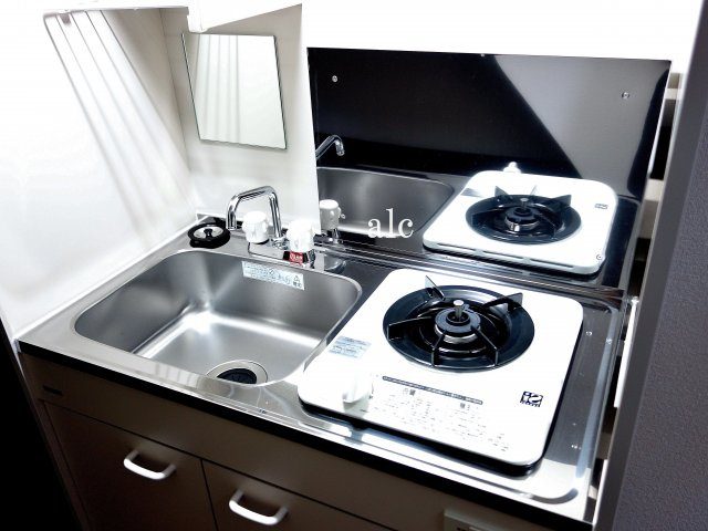 ルームズ中野B棟のキッチン|きれいなキッチンです