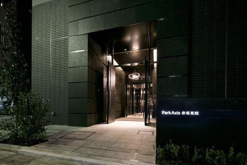 パークアクシス赤坂見附のエントランス