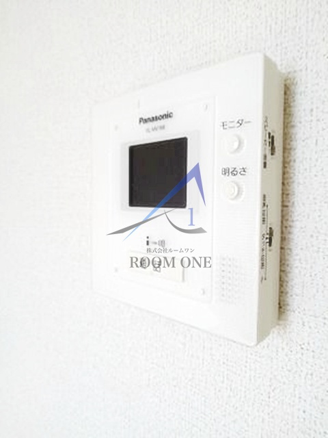 グランツ・西新井のセキュリティ|モニター付きインターホンです。