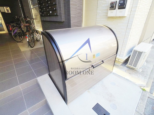 Glanz亀有のその他共用部分|ゴミ集積所です。