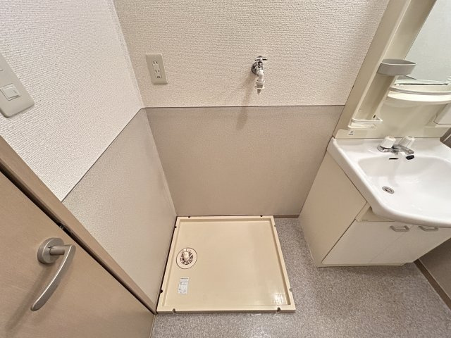 エントピア梅美Bの設備|洗濯機置き場です