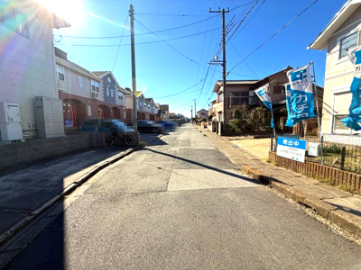 【前面道路含む現地写真】 | 富津市大堀　5SLDK