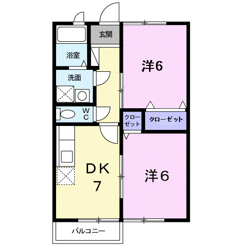 フェリースの間取り