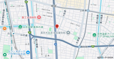 【地図】 | CREST TAPP東別院