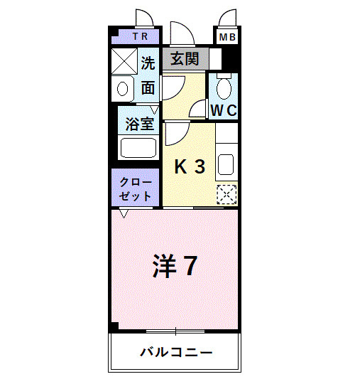 グレイスフルタウンⅠの間取り