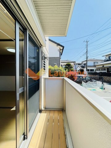 シンシアのバルコニー|陽当たり良好なバルコニーです