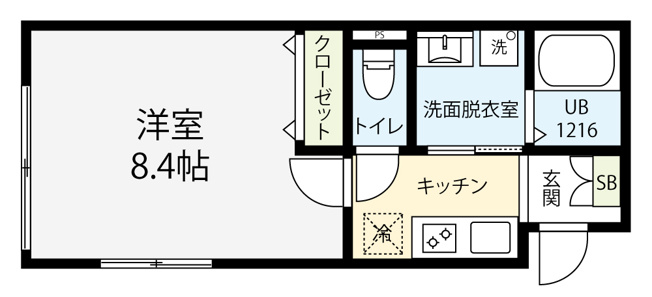 【間取り】 | ハートコート西蒲田