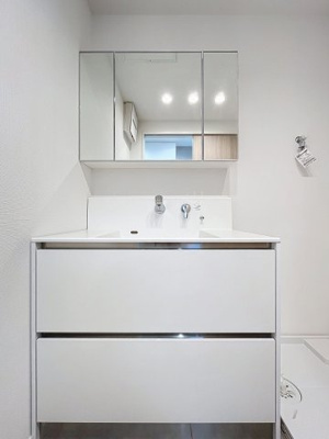 【独立洗面台】 | ハートコート西蒲田 | 月額管理料無料！賃貸管理はアブレイズパートナーズにお任せを！