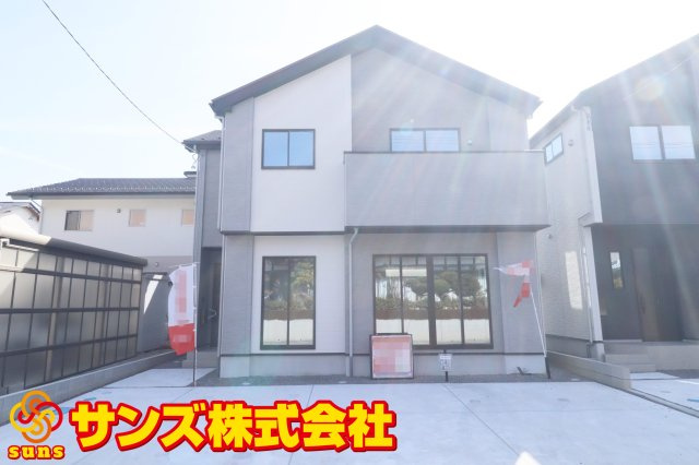 郡山市八山田6丁目　　  ２号棟　　　行徳小学校、行健中学区　の外観|北側から見た外観