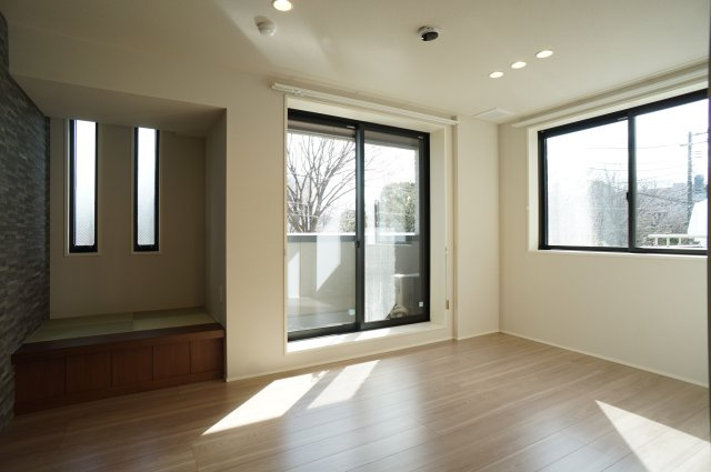 グランシエルの居間・リビング|眺望も良好のリビング♪