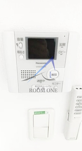 Ｓａｌｅｔｔａ大森山王の設備|モニター付インターホンです。