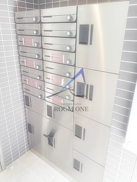 リバ・ビレッジ西中延のその他共用部分|宅配ボックスです。集合ポストです。