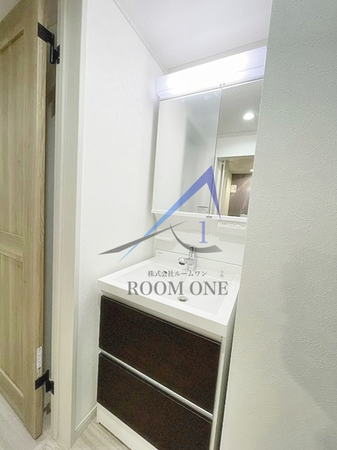 ハーミットクラブハウストゥギャザー鶴見岸谷の洗面所|洗面台です。