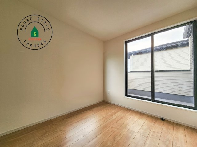 福岡市西区愛宕1丁目第3-2棟（1号棟）　の内観：施工例|将来的に、琉球畳を引きまして和室風にすることも可能です。