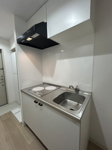 【賃貸アパート】エバーズ鶴ヶ島のキッチン|お料理しやすいキッチンです