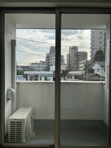 【賃貸アパート】エバーズ鶴ヶ島のバルコニー|陽当たり良好なバルコニーです