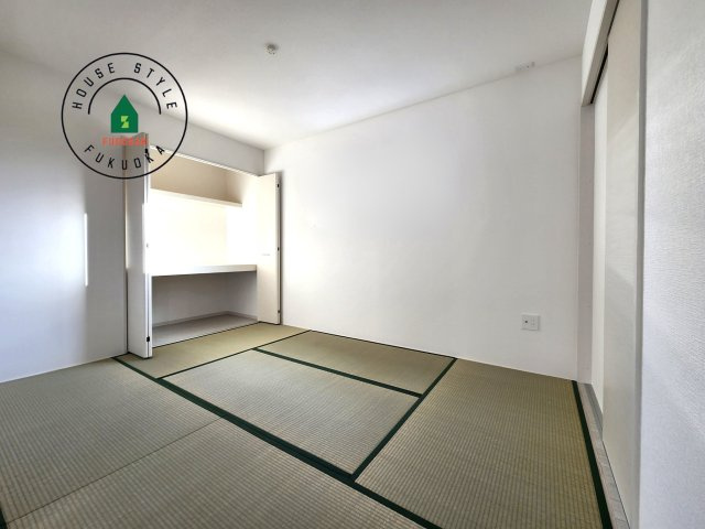 糟屋郡粕屋町甲仲原2丁目第3-1棟（1号棟）の内観：施工例|柔らかい畳が心地よい和室