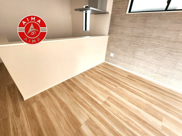 太宰府市朱雀4丁目第4-2棟（1号棟）　の内観：施工例|キッチンから立ち込める香りが今日の料理を期待させます。