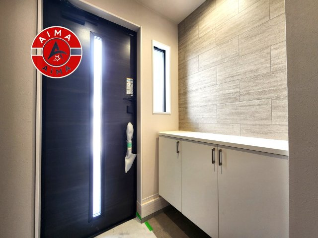 太宰府市朱雀4丁目第4-2棟（1号棟）　の内観：施工例|二重ロックでしっかり防犯対策ができます。