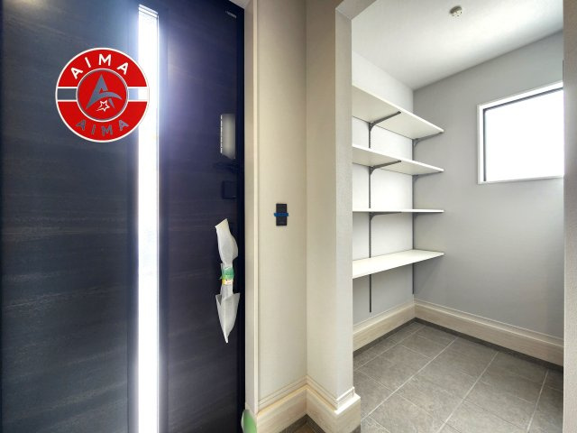 太宰府市朱雀4丁目第4-2棟（2号棟）　の内観：施工例|二重ロックでしっかり防犯対策ができます。