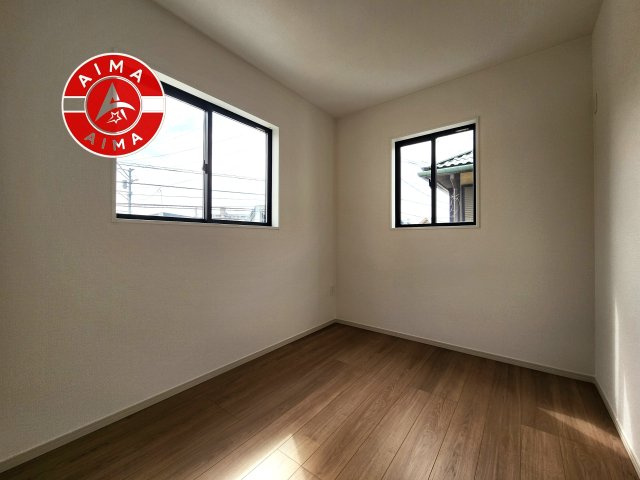 太宰府市朱雀4丁目第4-2棟（2号棟）　の内観：施工例|将来的に、琉球畳を引きまして和室風にすることも可能です。