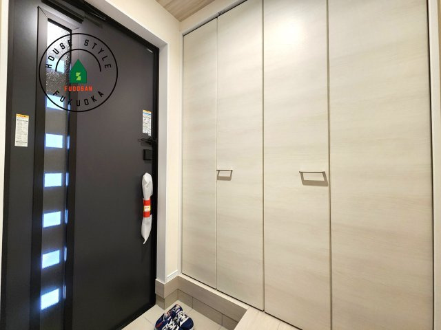 福岡市城南区七隈2丁目第6-2棟（2号棟）の防犯設備|二重ロックでしっかり防犯対策ができます。