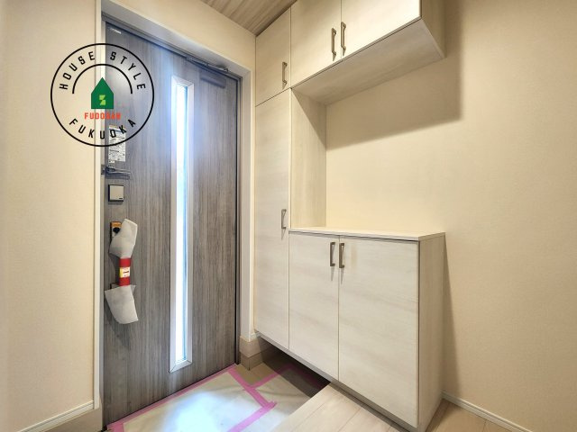 福岡市南区長住5丁目第8-3棟（2号棟）の内観：施工例|二重ロックでしっかり防犯対策ができます。