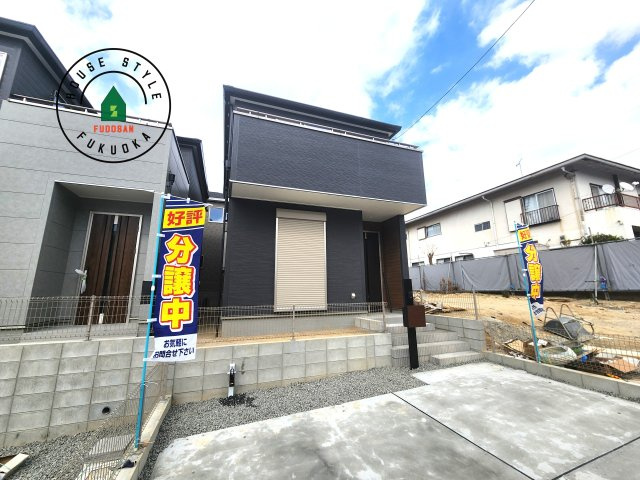 福岡市南区長住5丁目第8-3棟（3号棟）の外観|デザイン性のある外観です。